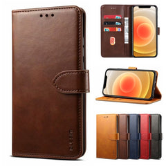 GUSSIM Business Style Horizontal Flip Leather Case with Holder & Card Slots & Wallet, For iPhone 12 mini, For iPhone 12 / 12 Pro, For iPhone 12 Pro Max, For Samsung Galaxy A21s