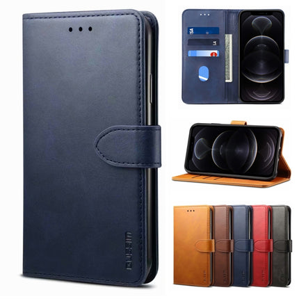 GUSSIM Business Style Horizontal Flip Leather Case with Holder & Card Slots & Wallet, For iPhone 12 mini, For iPhone 12 / 12 Pro, For iPhone 12 Pro Max, For Samsung Galaxy A21s