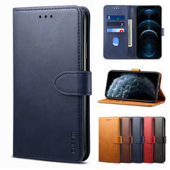 GUSSIM Business Style Horizontal Flip Leather Case with Holder & Card Slots & Wallet, For iPhone 12 mini, For iPhone 12 / 12 Pro, For iPhone 12 Pro Max, For Samsung Galaxy A21s