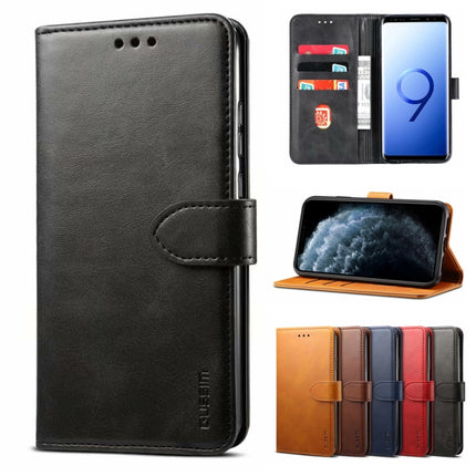 GUSSIM Business Style Horizontal Flip Leather Case with Holder & Card Slots & Wallet, For iPhone 12 mini, For iPhone 12 / 12 Pro, For iPhone 12 Pro Max, For Samsung Galaxy A21s