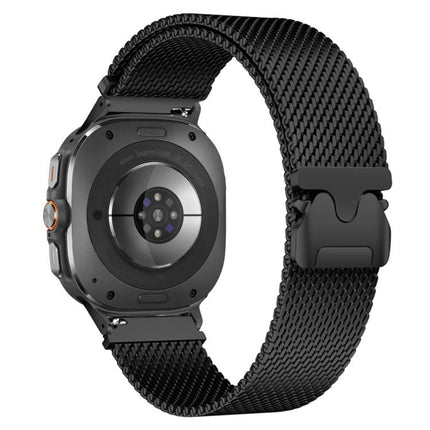 xDfind Milanese Parachute Buckle Stainless Steel Watch Band, For Samsung Galaxy Watch Ultra / Ultra 2025, For Samsung Galaxy Watch8 / Wacth8 Classic 22mm