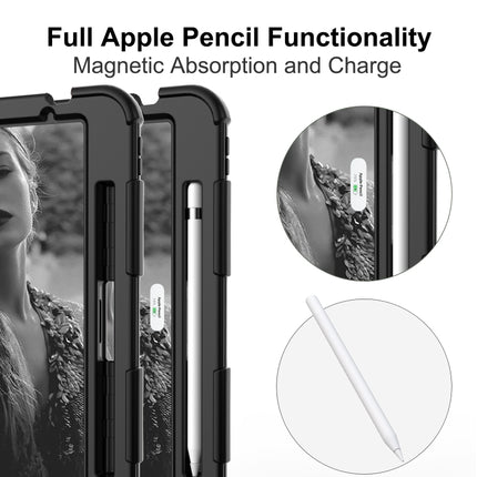 Shockproof Two-Color Silicone Protective Case with Holder, For iPad Air 2022 / 2020 10.9, For Samsung Galaxy Tab A7 (2020) T500/T505