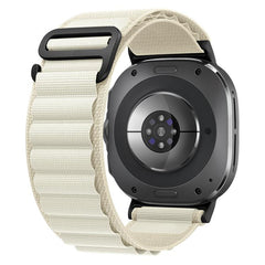 xDfind Black Buckle Loop Nylon Watch Band