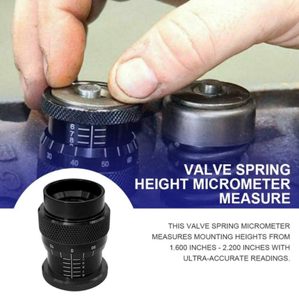 1.600-2.200 inch Valve Spring Height Micrometer Gauge for V8 Engines