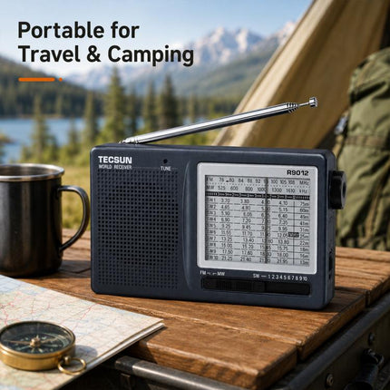 Tecsun R-9012 Portable Full Band FM Radio, R-9012