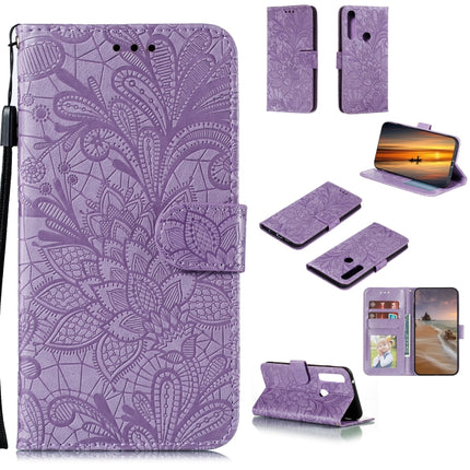 Lace Flower Horizontal Flip Leather Case with Holder & Card Slots & Wallet & Photo Frame, For Motorola Moto G5 Plus 5G, For Motorola Moto G Power, For Huawei Enjoy 20, For Huawei Honor 9X Lite