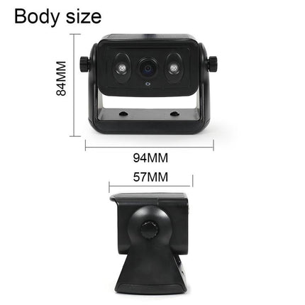 Magnetic Solar 2.4G Wireless WiFi Car Rear View Reversing Camera with Remote Control Switch, Car Rear View Reversing Camera
