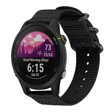 xDfind Ring Buckle Nylon Canvas Watch Band