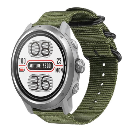 xDfind Ring Buckle Nylon Canvas Watch Band
