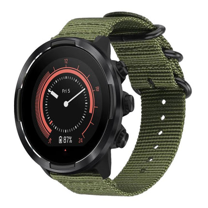 xDfind Ring Buckle Nylon Canvas Watch Band