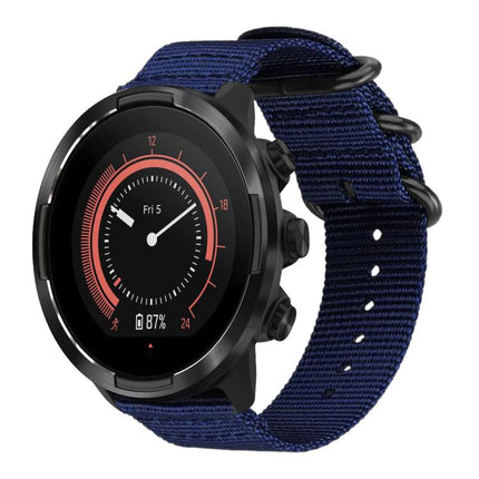xDfind Ring Buckle Nylon Canvas Watch Band