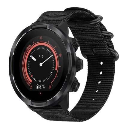xDfind Ring Buckle Nylon Canvas Watch Band