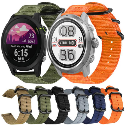 xDfind Ring Buckle Nylon Canvas Watch Band