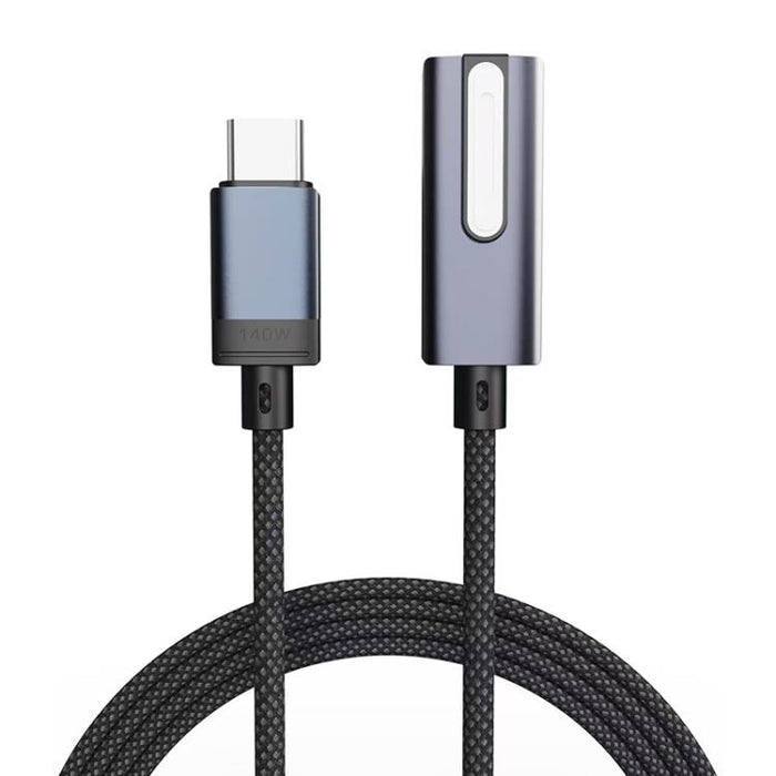 140W Type-C to Magsafe 3 Magnetic Side Bend Charging Cable, Length: 2m, Side Bend