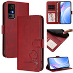 For TCL 40 R 5G / Sharp Aquos V6 / Wine Red