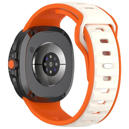 xDfind Dual Color Silicone Watch Band, For Samsung Galaxy Watch8 / Wacth8 Classic