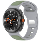 For Samsung Galaxy Watch8 / Wacth8 Classic / Grey Light Green