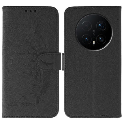 Feather Pattern Litchi Texture Leather Phone Case, For Honor Magic8 Pro, For Honor Magic8, For Honor X7d 5G, For Honor X5c Plus