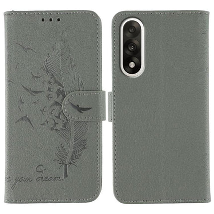 Feather Pattern Litchi Texture Leather Phone Case, For OnePlus Ace 6, For OnePlus 15, For OnePlus Nord 5, For OnePlus Nord CE5