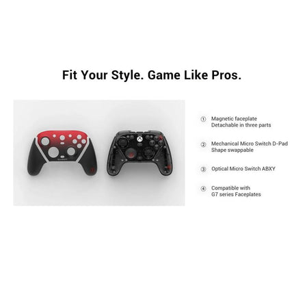 GameSir G7 Pro Bluetooth Wireless Tri-Mode Game Controller for Xbox / Steam / PC / Android