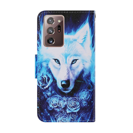 Coloured Drawing Pattern Horizontal Flip PU Leather Case with Holder & Card Slots & Wallet & Lanyard, For Samsung Galaxy Note 20 Ultra