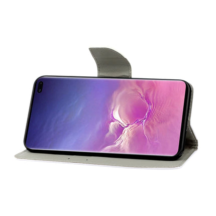 Coloured Drawing Pattern Horizontal Flip PU Leather Case with Holder & Card Slots & Wallet & Lanyard, For Samsung Galaxy S10 Plus
