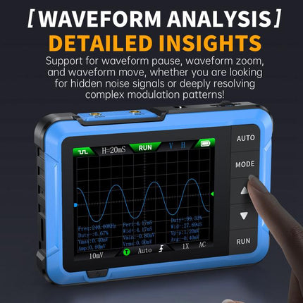 FNIRSI DSO510 Handheld Small Digital Portable Tablet Oscilloscope, DSO510