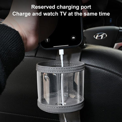Car Water Cup Holder Seat Back Dual Hanger Hook