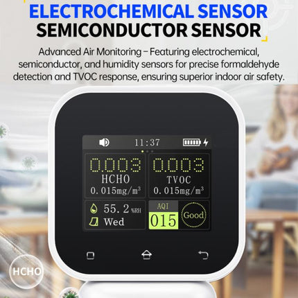 FNIRSI SFD?02 4 in 1 Indoor Air Quality Monitor