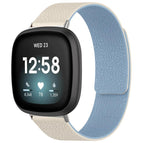For Fitbit Versa 4/Versa3/Sense2/Sense / White Blue