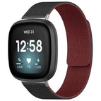 For Fitbit Versa 4/Versa3/Sense2/Sense / Black Red