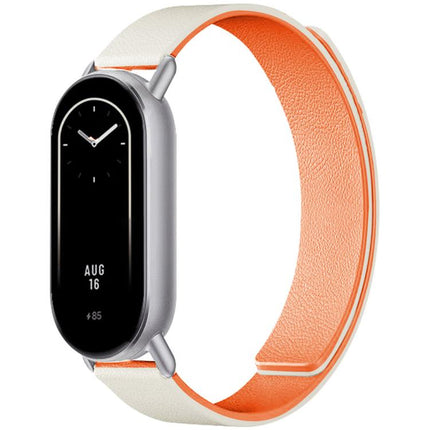 xDfind Litchi Texture Magnetic Silicone Watch Band, For Xiaomi Band 10 Pro/9 Pro/Redmi Watch 6/5/4, For Xiaomi Smart Bnad 10 / 9 / 8
