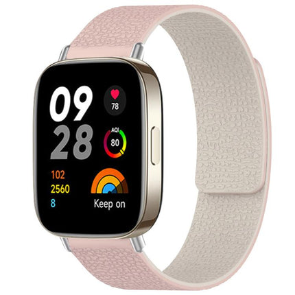 xDfind Litchi Texture Magnetic Silicone Watch Band, For Redmi Watch 3 Active/Watch 3 Lite, For Redmi Watch 3