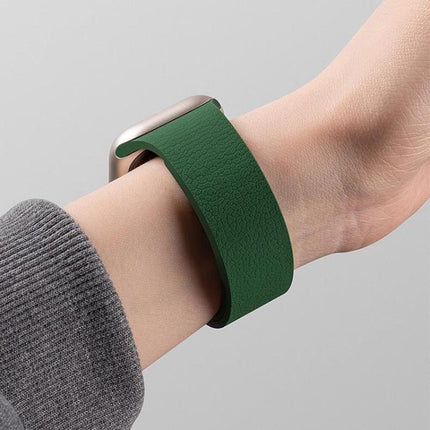 xDfind Litchi Texture Magnetic Silicone Watch Band, For Redmi Watch 3 Active/Watch 3 Lite, For Redmi Watch 3