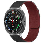 For Samsung Galaxy Watch Ultra/Ultra 2025 / Black Red
