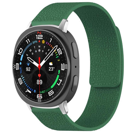 xDfind Litchi Texture Magnetic Silicone Watch Band, For Samsung Galaxy Watch Ultra/Ultra 2025, For Samsung Galaxy Watch8 / 8 Classic