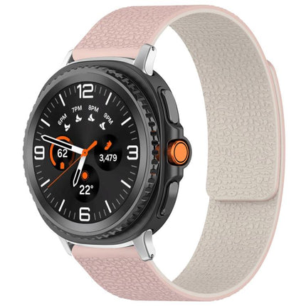 xDfind Litchi Texture Magnetic Silicone Watch Band, For Samsung Galaxy Watch Ultra/Ultra 2025, For Samsung Galaxy Watch8 / 8 Classic