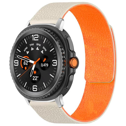 xDfind Litchi Texture Magnetic Silicone Watch Band, For Samsung Galaxy Watch Ultra/Ultra 2025, For Samsung Galaxy Watch8 / 8 Classic