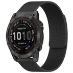 For Garmin Fenix 8/7X/6X/5X 26mm / Black