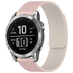 For Garmin Fenix 8/7/6/5 22mm / Pink Sstarlight
