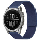 For Garmin Fenix 8/7/6/5 22mm / Midnight Blue