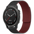 For Garmin Fenix 8/7S/6S/5S 20mm / Black Red