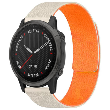 xDfind Litchi Texture Magnetic Silicone Watch Band, For Garmin Fenix 8/7S/6S/5S 20mm, For Garmin Forerunner 45 / 45S / Swim 2 18mm