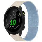 For Garmin Forerunner 45 / 45S / Swim 2 18mm / White Blue