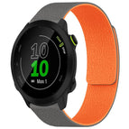 For Garmin Forerunner 45 / 45S / Swim 2 18mm / Grey Orange