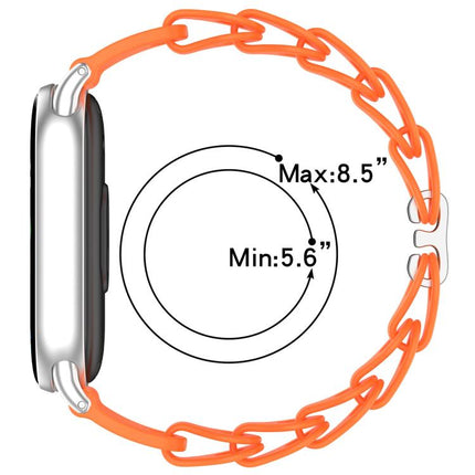 xDfind Hollow Bracelet Silicone Watch Band, For Xiaomi Smart Band 10 / 9 / 8