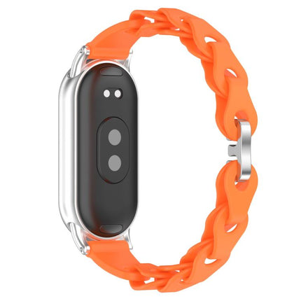 xDfind Hollow Bracelet Silicone Watch Band, For Xiaomi Smart Band 10 / 9 / 8