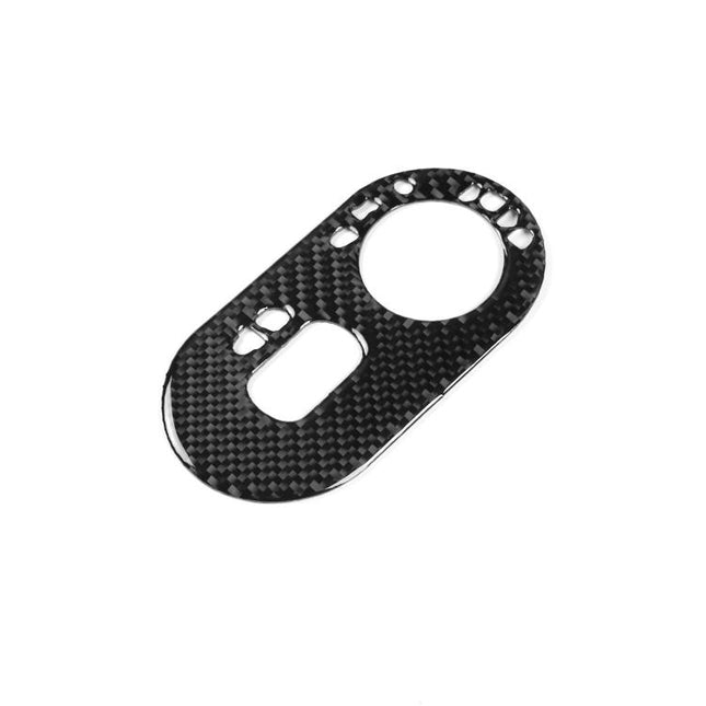 Carbon Fiber Car Headlight Switch Decorative Sticker for SEAT Ibiza 2003-2008, Right Driver, Headlight Switch, Right Driver