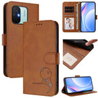 For Redmi 11A / Xiaomi Poco C55 / Brown