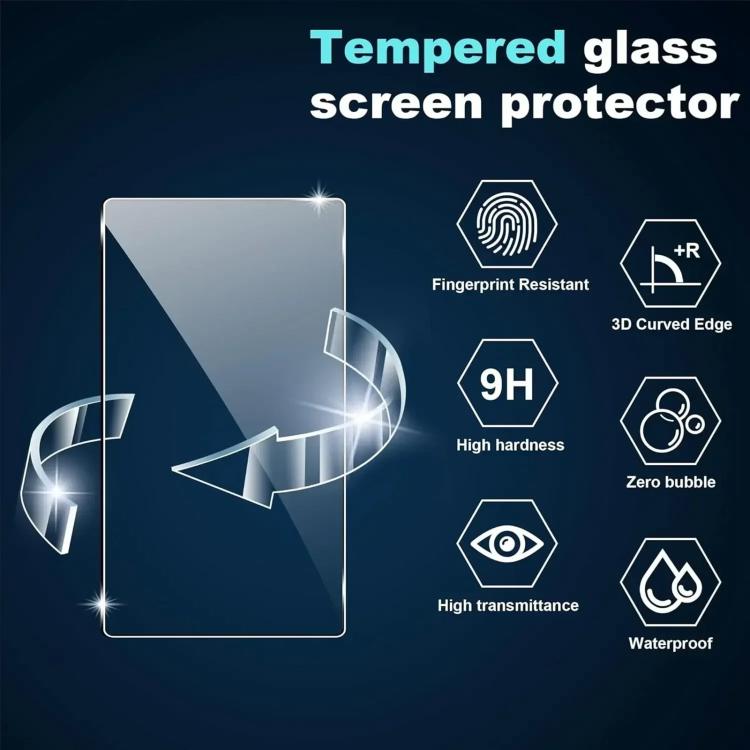 Dust-Free Warehouse HD Curved Edge Tempered Film